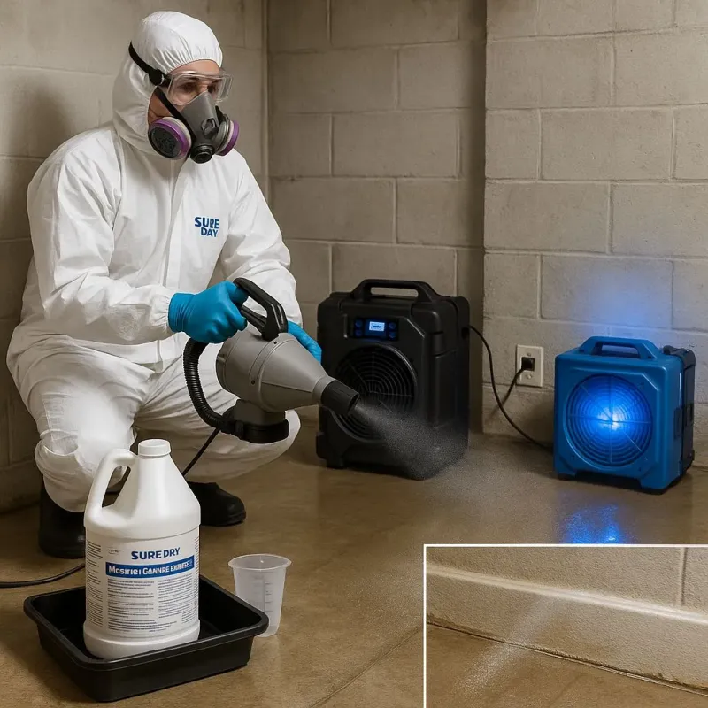 Sanitization and Odor Removal process in Ward County, TX