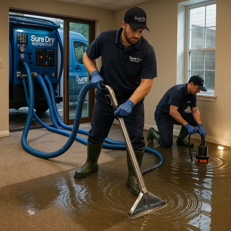 Water Extraction and Removal process in Ward County, TX